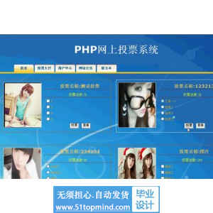 php004网络投票在线投票系统
