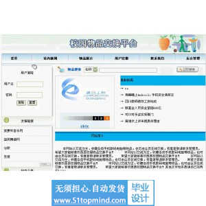 jsp511校园二手物品交换平台