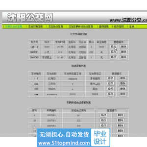 jsp716基于WEB的公交线路管理系统java