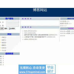 asp.net431博客平台的设计与实现