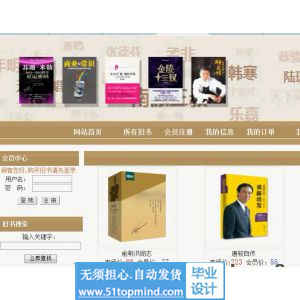 php739校园二手书商城交易系统