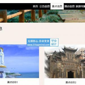 Vue自驾游旅游网站系统SSM421