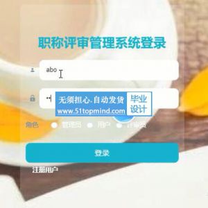 springboot vue职称评审管理系统idea504