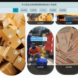74Vue-springboot中小型企业物流订单配送管理系统