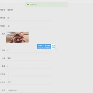 校园流浪动物领养募捐系统